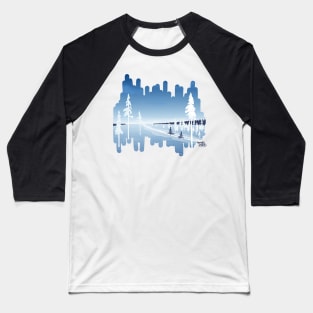 Blue Arctic moments Baseball T-Shirt